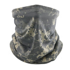 Thin Riding Mask Outdoor Camouflage Multifunctional Magic Headscarf Breathable Sweat Absorbing Neck Mesh Scarf Cross Border