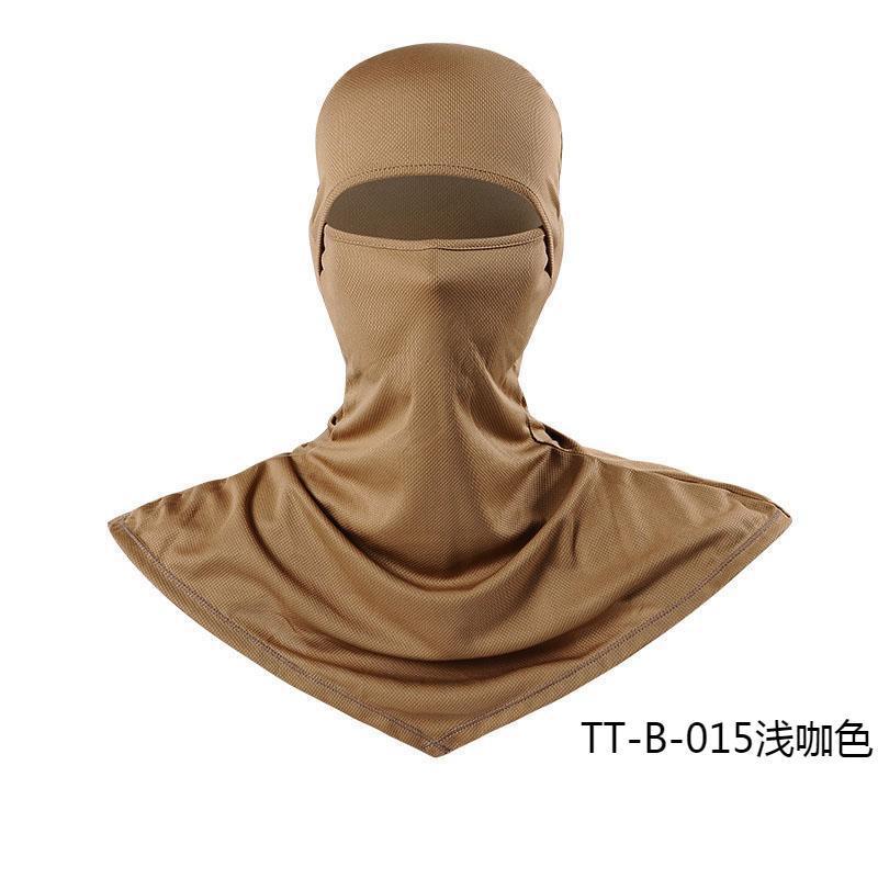 Summer Fishing Full Face Sun Protection Mask Outdoor Dustproof and Anti-Uv Hood Breathable Quick-Drying Sweat-Absorbent Cycling Hood