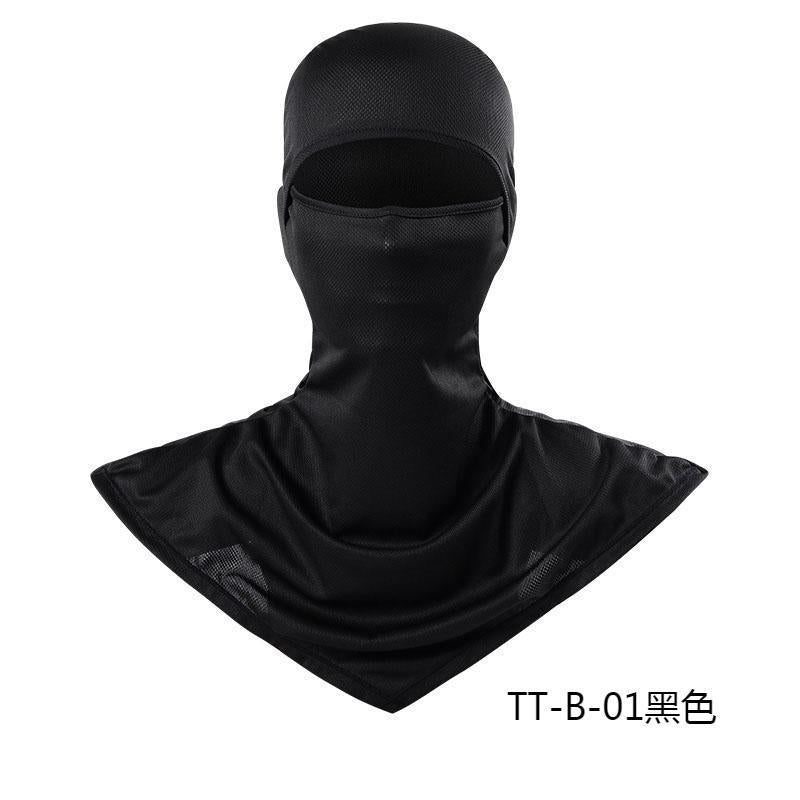 Summer Fishing Full Face Sun Protection Mask Outdoor Dustproof and Anti-Uv Hood Breathable Quick-Drying Sweat-Absorbent Cycling Hood