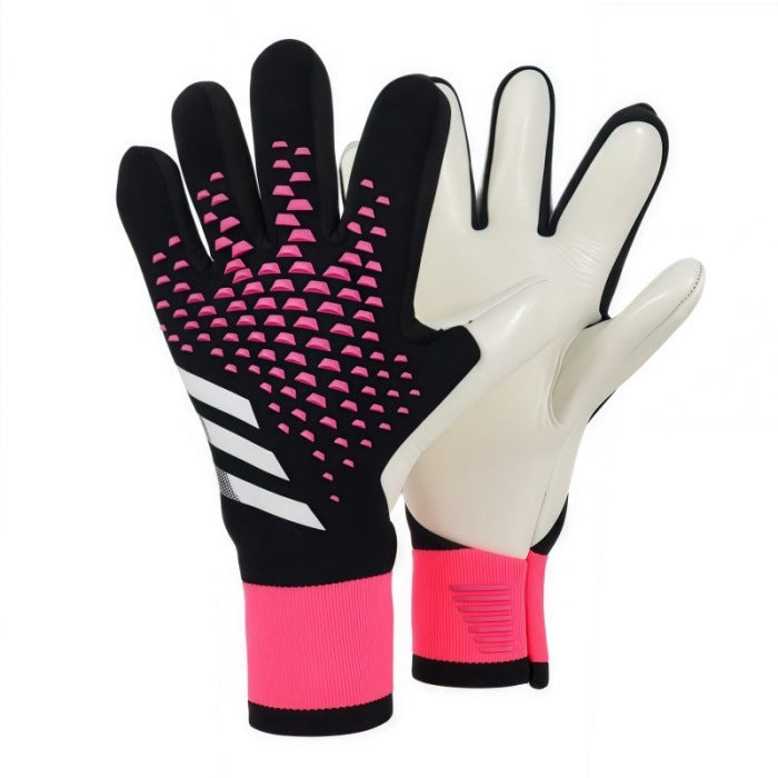 Factory Supply New Football Goalkeeper Gloves Thickened Non-Slip Latex Goalkeeper Gloves Children's Adult Gloves