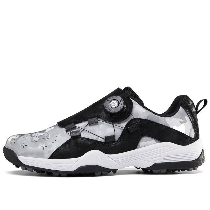 Cross-border explosions plus size golf shoes men and women outdoor leisure sneaker non-slip breathable wear-resistant broken nail shoes