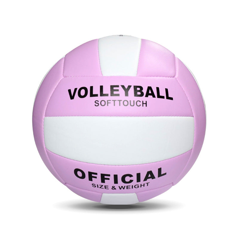 Volleyball No.4 No.5 Primary School Children's Senior High School Entrance Examination Special Soft Training PU Skin Machine Sewage Soft Beach Volleyball Wholesale