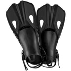 Professional Lightweight Diving Flipper Long Fingers Swimming Diving Adult Children Adjustable Siamesed Power Duck Flipper
