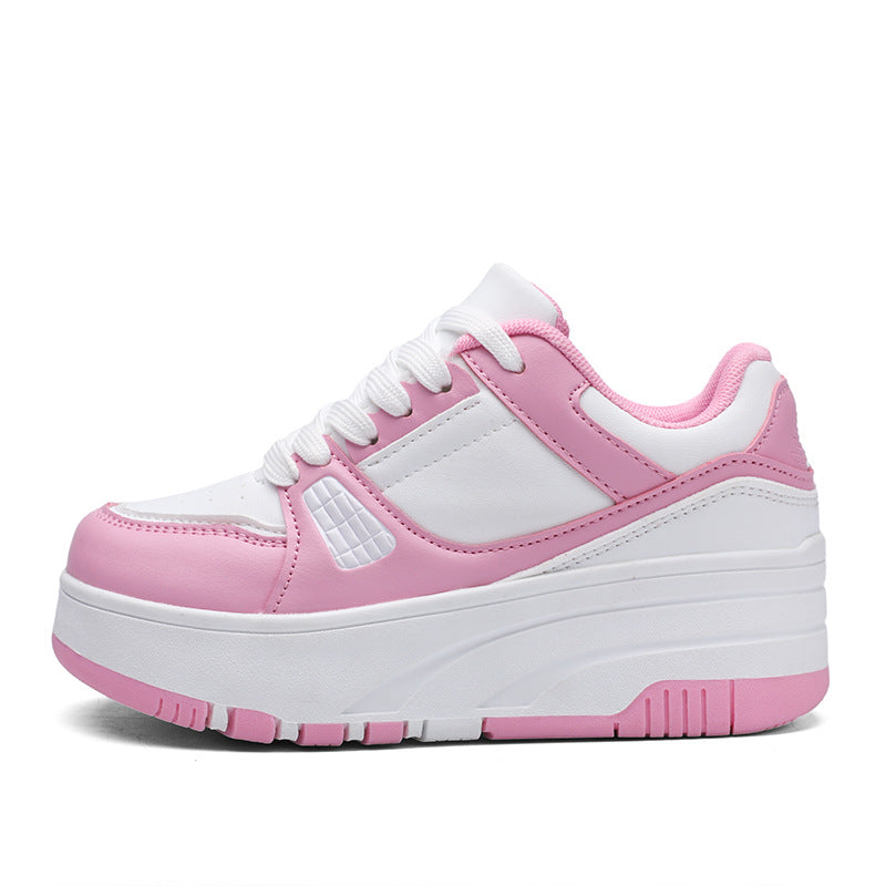 Student walking shoes four-wheel children's roller skating shoes men's and women's detachable ultra-light version shoes with wheels in stock wholesale