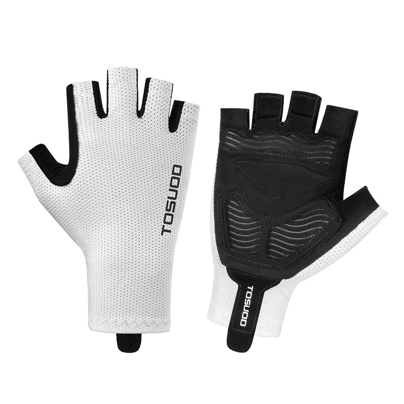 Tosuod Cycling Gloves Half-Finger Road Bicycle Short-Finger Gloves for Men and Women, Non-Slip, Shock-Absorbing and Breathable Equipment