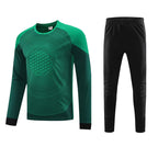 2025 Football Goalkeeper suit Long Sleeve Competition Training Team Uniform Breathable Children's Cross-border Foreign Trade Jersey Printable