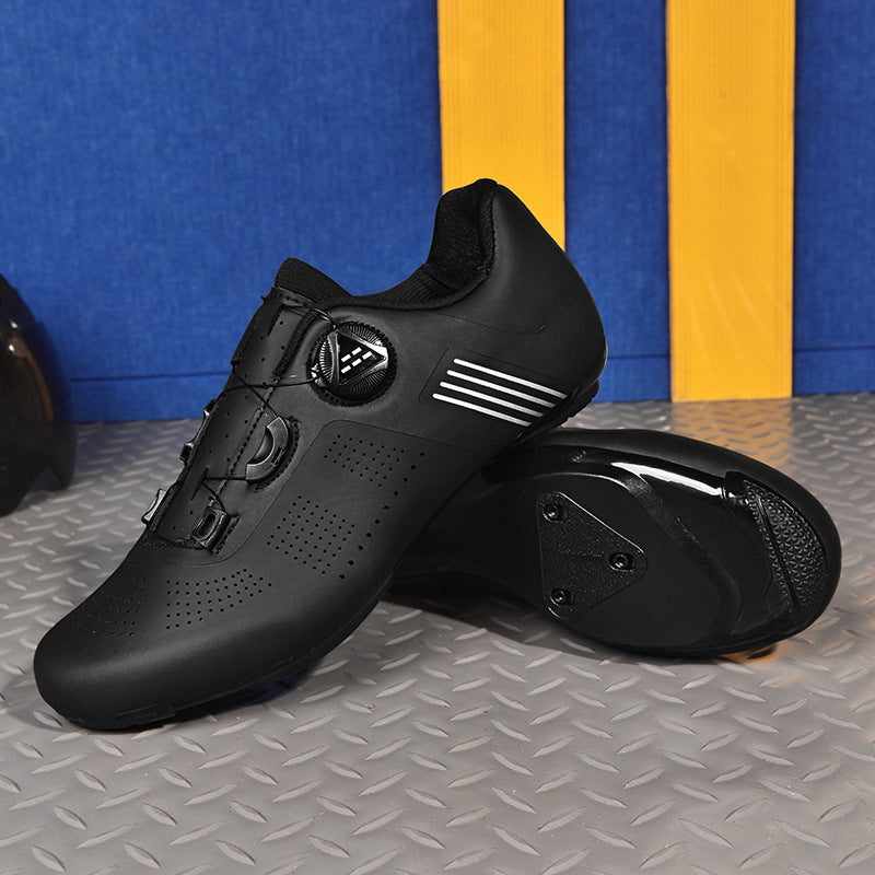 Cross-Border Foreign Trade Breathable Bicycle Shoes Cycling Shoes Men's and Women's Road Bike Lock Shoes Mountain Bike Power-Assisted Shoes Wholesale