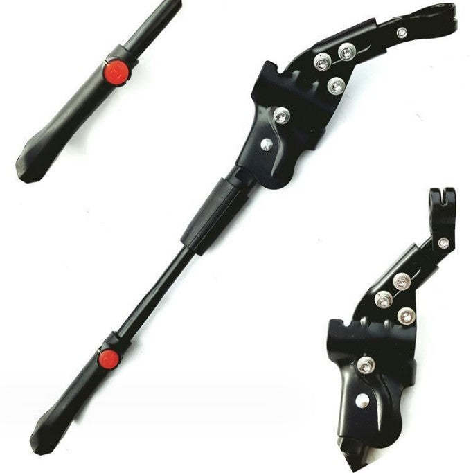 Bicycle Aluminum Single Support Ladder Side Support Mountain Bike Side Support Foot Support 20inch 24inch 26inch Single Support Accessories