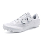 2025 New Summer Bag-Soled Road Bike Lock Shoe Set for Men Breathable Seamless Lock-Free Cycling Shoes Nylon Hard Sole