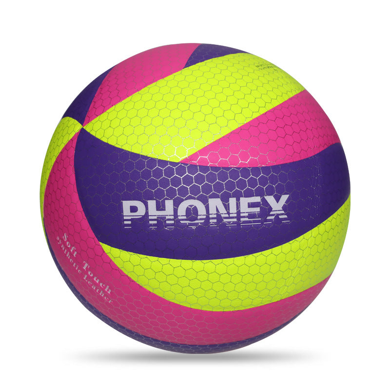Volleyball No.4 No.5 Primary School Children's Senior High School Entrance Examination Special Soft Training PU Skin Machine Sewage Soft Beach Volleyball Wholesale
