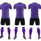 Football Uniform Suit for Men and Women, Adult Football Game Team Uniform, Kidsren's Training Uniform, Football Uniform, Custom Printed Number