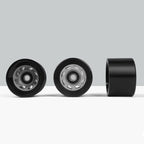 Double-row roller skates wear-resistant carpool four-wheel skates high hardness speed pulley roller skates skateboard universal Pu wheel