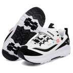 Girls' Heelys Sneakers 2025 Mesh Children's Shoes for Older Kids Roller Skates Girls' Four-Wheel Skates