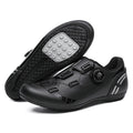 Road bike lock shoes hard bottom factory direct men's and women's mountain bike bicycle shoes lockless cycling shoes lock pedal suit