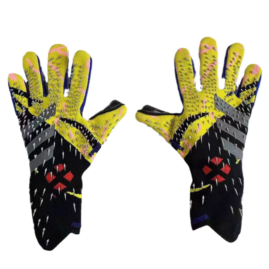 Falcon Football Professional Adult Children Latex Finger Free Comfortable Breathable Wear-Resistant Thickened Goalkeeper Gloves Goalkeeper