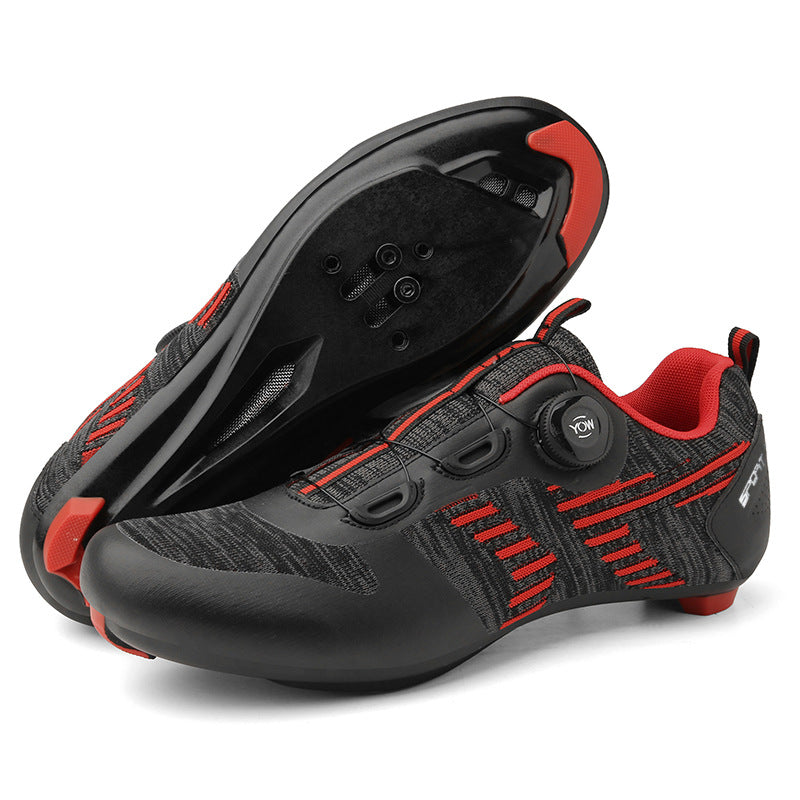 Cross-Border Foreign Trade Men's Shoes Swivel Buckle Cycling Shoes Couple Mountain Road Rubber Training Shoes New Factory Direct Sales