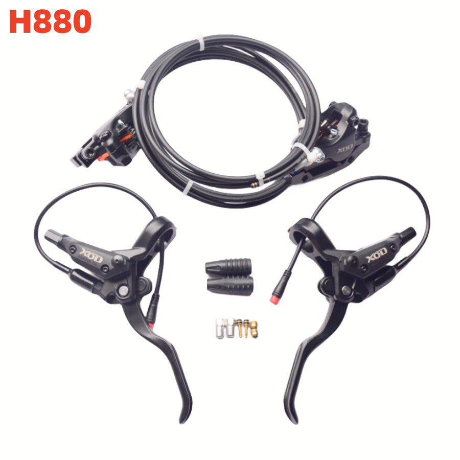 XOD electric bicycle scooter oil brake waterproof 2-core power-off brake disc brake XD-H800 / XD-H880