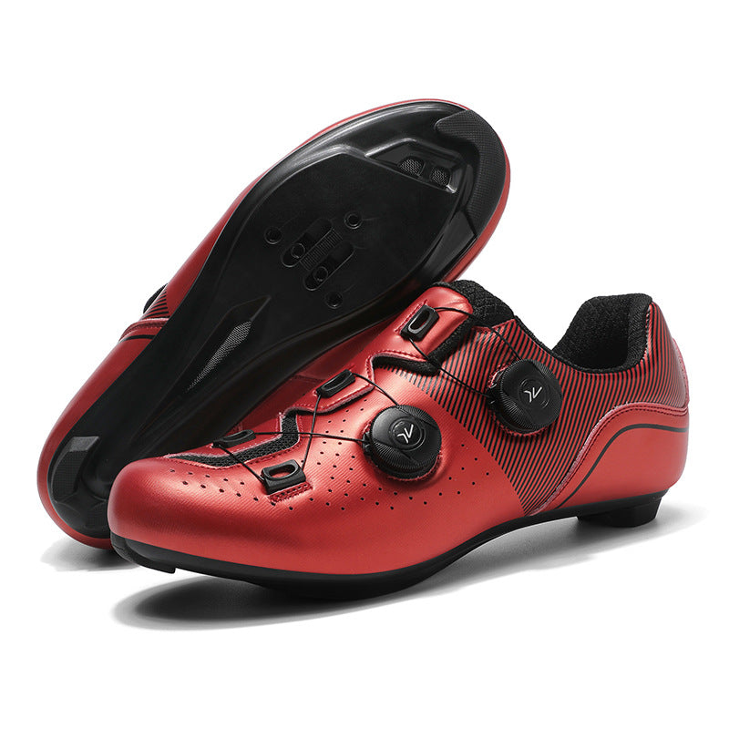 Cycling Shoes Outdoor Riding Shoes Non-Lock Rubber Sole Road Sole Mountain Sole Outdoor Cross-Border Popular Double Buckle Lock Shoes