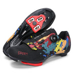 New Style Cycling Shoes with Lock Spring Lock Shoes for Men and Women Road Bike Booster Shoes Hard Sole Mountain Bike sneaker