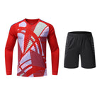 2025 New Football Game Goalkeeper Uniform Cross-Border Foreign Trade Ready-Made Camouflage Children's Men's and Women's