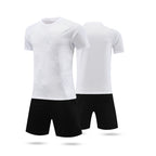 Football Uniform Suit Customized Light Version Adult and Children's Game Training Uniform Summer Breathable Sweat-Absorbent Jersey Drop Shipping