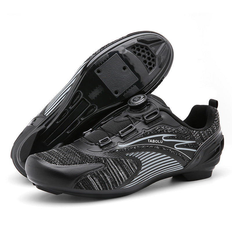Cross-border trade breathable bicycle shoes cycling shoes men and women road bike lock shoes mountain bike booster shoes wholesale