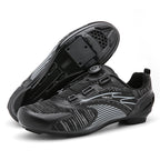Cross-border trade breathable bicycle shoes cycling shoes men and women road bike lock shoes mountain bike booster shoes wholesale