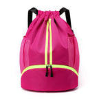 Dry and Wet Separation Basketball and Football Bag, Swimming Bag, Men's and Women's Sports Drawstring Pocket, Fitness Backpack, Backpack