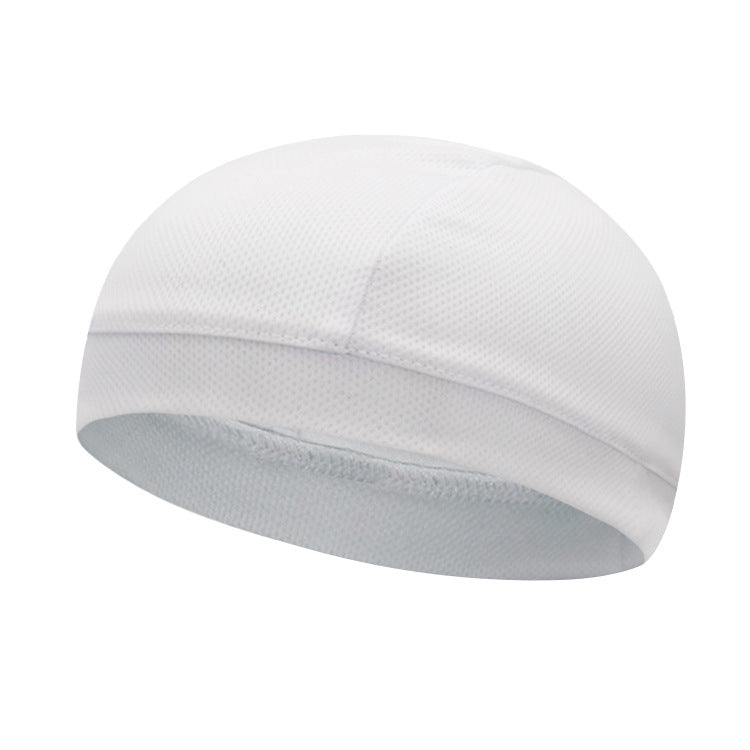 Cycling Hat Outdoor Sports Ice Silk Cool Sun Cover Mesh Breathable Quick-drying Hat Helmet Lining Inner Cap