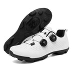 Cross-border foreign trade bicycle shoes cycling shoes men and women road bike lock shoes mountain bike booster shoes hard bottom wholesale