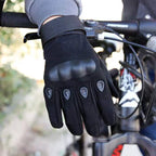 Motorcycle Gloves for Summer Season, Men and Women, for Motorcycle Riding, Outdoor Sports, Fleece-Lined, Thickened, Warm, Cold-Proof, Tactical Gloves