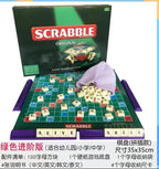Children's English Chess English Alphabet Scrabble Girl Primary School Student Textbook Multiplayer Desktop Game Parent-Child Interactive Toy