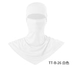 Summer Fishing Full Face Sun Protection Mask Outdoor Dustproof and Anti-Uv Hood Breathable Quick-Drying Sweat-Absorbent Cycling Hood