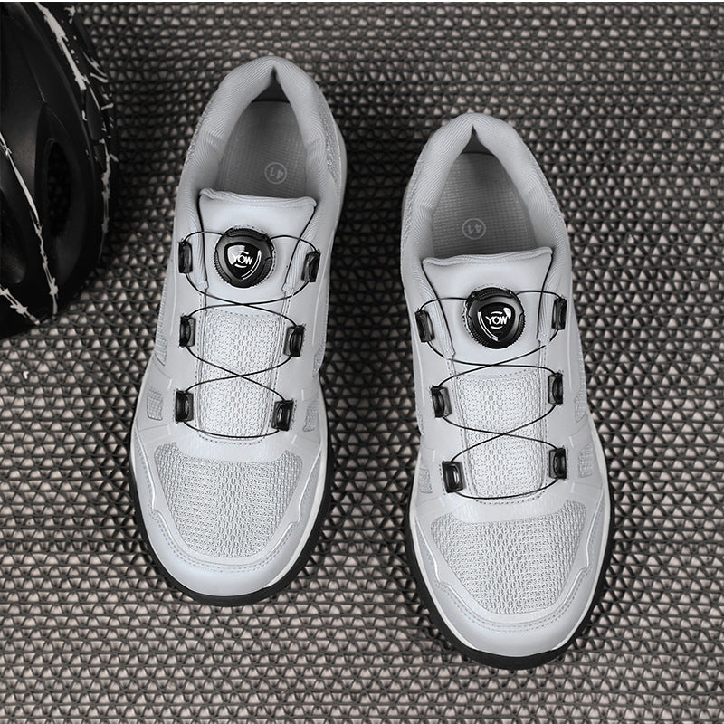 Cross-Border Foreign Trade Breathable Bicycle Shoes Cycling Shoes Lock Shoes Mountain Bike Power-Assisted Shoes Hard-Soled Spinning Shoes