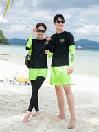 2024 New Couple's Clothing, Men's and Women's Swimsuits, Split Long-Sleeved Pants, Sun Protection Suits, Snorkeling Suits, Surfing Wetsuits