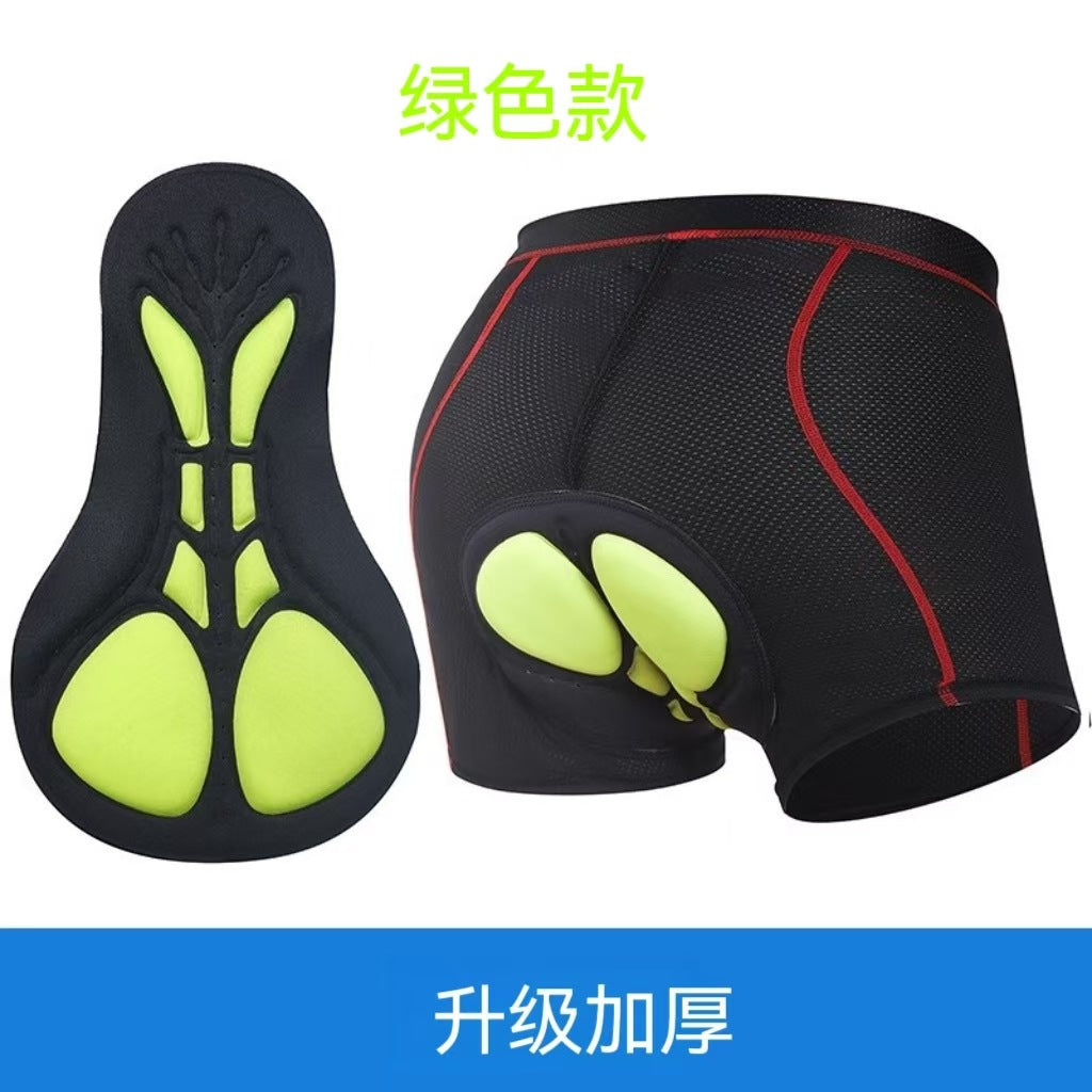 New Cycling Underwear, Thickeneded Breathable Silicone Moisture-Wicking Cycling Clothing, Four-Season Quick-Drying Cycling Pants