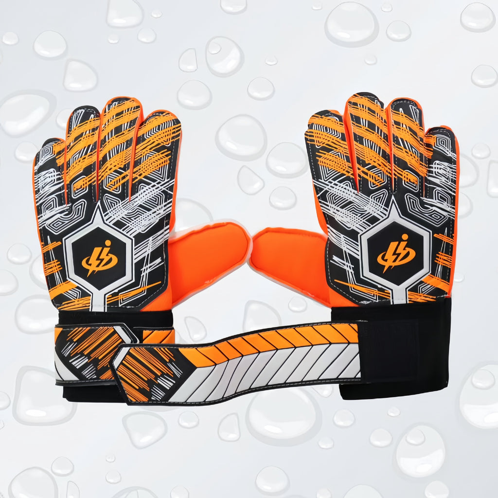 Football goalkeeper gloves children's adult training game thickened latex wear-resistant fingerguard manufacturers supply