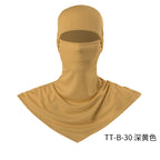 Summer Fishing Full Face Sun Protection Mask Outdoor Dustproof and Anti-Uv Hood Breathable Quick-Drying Sweat-Absorbent Cycling Hood