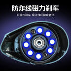 Cross-border foreign trade water drop wheel Luya long-distance fishing line wheel black horse mouth white 8-axis universal magnetic brake fishing wheel