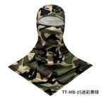 Summer Fishing Full Face Sun Protection Mask Outdoor Dustproof and Anti-Uv Hood Breathable Quick-Drying Sweat-Absorbent Cycling Hood