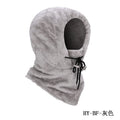 Cross-border Autumn and Winter Outdoor Riding Mask Sports Windproof Cold-proof Warm Hat Scarf Double-sided Arctic Fleece Headgear Face Protection