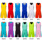 Children Adult Basketball Clothing suit Printing Training Camp Student Competition Training Clothing Youth Sports Vest Printing