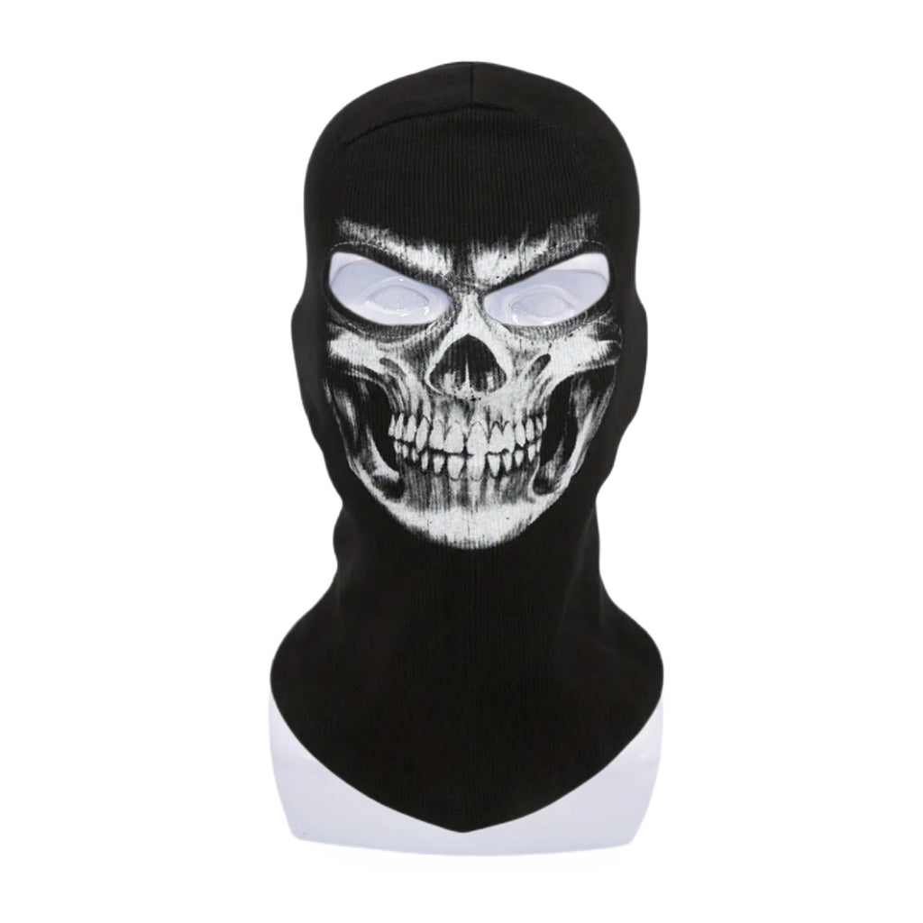 Cross-border manufacturers Halloween cs headgear call of duty personality ghost headgear windproof warm riding headgear mask
