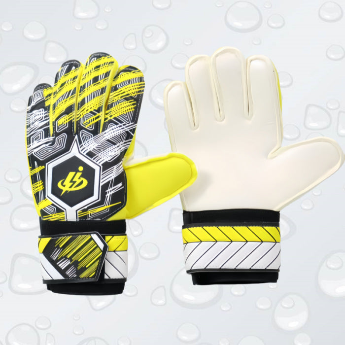 Football goalkeeper gloves children's adult training game thickened latex wear-resistant fingerguard manufacturers supply