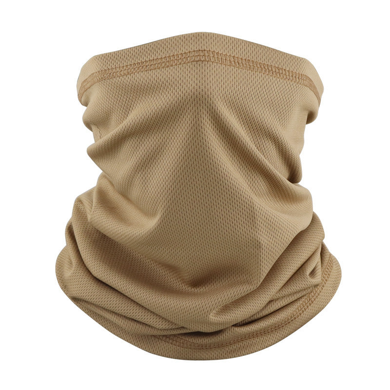 Thin Riding Mask Outdoor Camouflage Multifunctional Magic Headscarf Breathable Sweat Absorbing Neck Mesh Scarf Cross Border