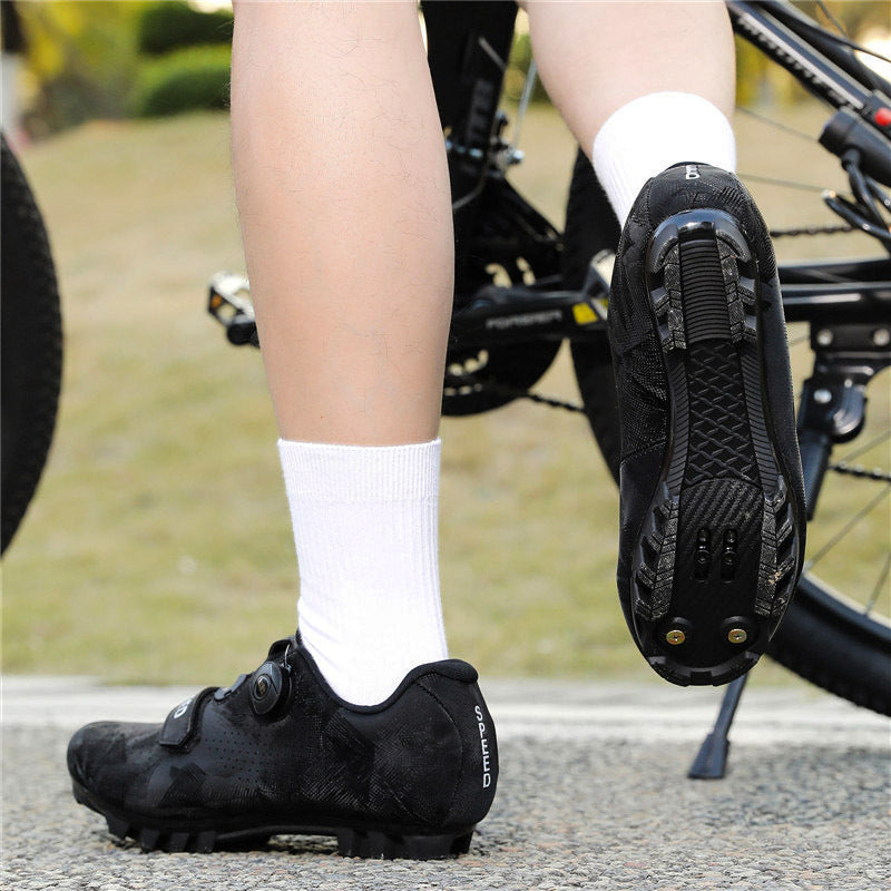 New Mountain Cycling Shoes, Moped Road Lock Shoes, Outdoor Sports Cycling Equipment, Breathable Men's and Women's Cycling Shoes