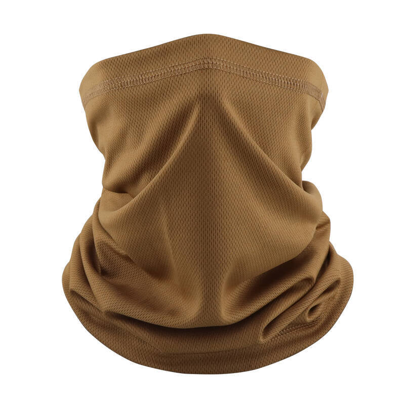 Thin Riding Mask Outdoor Camouflage Multifunctional Magic Headscarf Breathable Sweat Absorbing Neck Mesh Scarf Cross Border