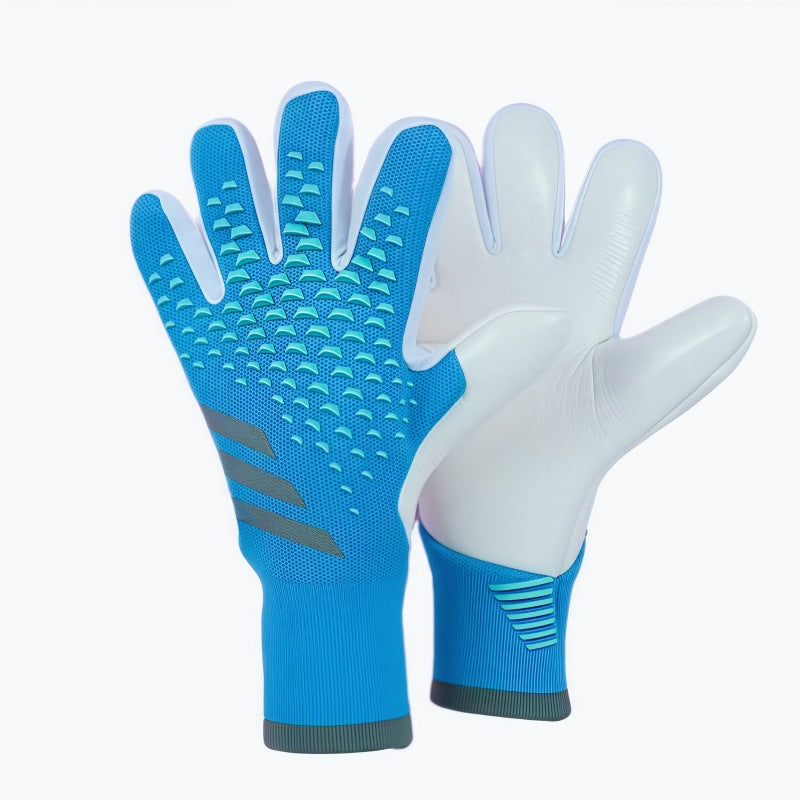 Factory Supply New Football Goalkeeper Gloves Thickened Non-Slip Latex Goalkeeper Gloves Children's Adult Gloves