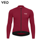 Fall/winter fleece riding clothes men's mountain road bike equipment bicycle fleece-lined warm jacket-warm way