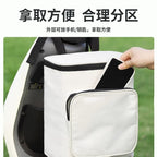 Cross-border Electric Car Helmet Hanging Bag Large Battery Car Waterproof Front Pocket Yadi Emma Artifact Raincoat Storage